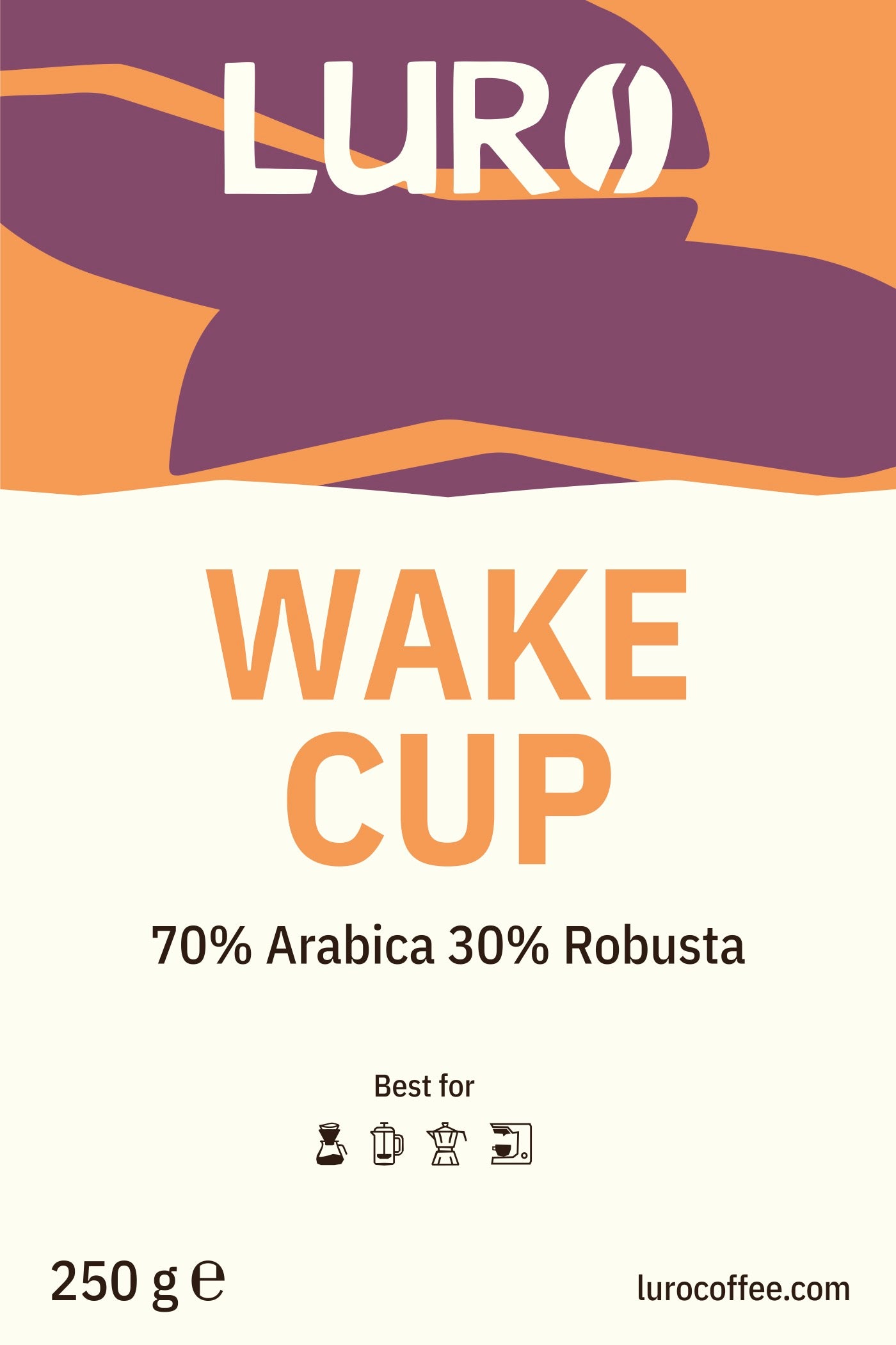 Wake cup